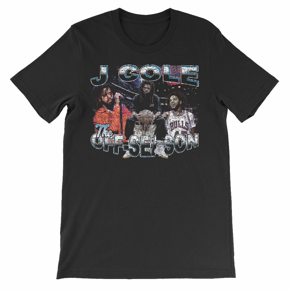 J Cole - The Off-Season Retro Bootleg style tee